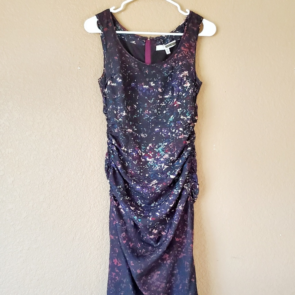 Tracy Reese Silk Midi Body Hugging Dress